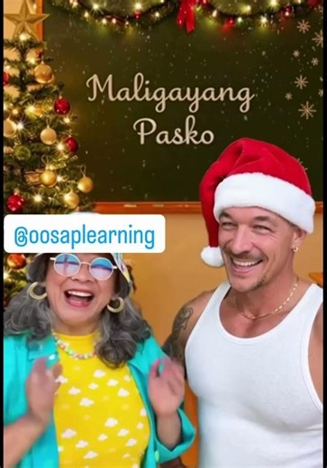 How to say MERRY CHRISTMAS in Tagalog with Diplo!