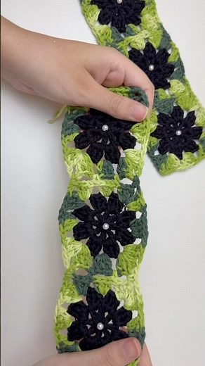Click the text above ⬆️ Step-by-step crochet square #crochet