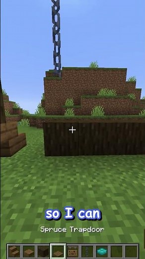 how to build a CUTE swing with the new cushions in minecraft!! snapshot 26.3 #shorts