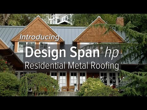 Best Metal Roofing Choices-Design Span hp Residential Metal Roofing by AEP Span