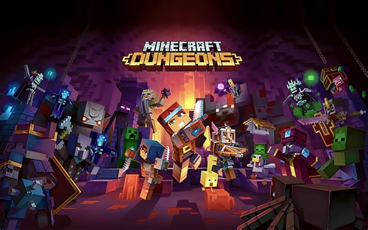 动作冒险《我的世界：地下城》最高画质 试玩全流程 击败灾厄教主｜Minecraft Dungeons