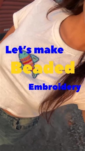 Sam on Instagram: "Beaded top inspo 💅 Maybe😋 ep 1 of why buy it when you can make it 🗿 #Allokaparathamujhekuchnahiata #beaded #beadedtop #top #diy #hobby #girlhood [beaded top , diy inspo diy top hobbies]"