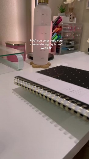 Color Coding Classes During Syllabus Week