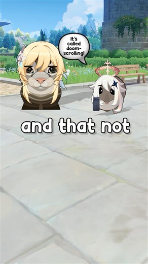 Genshin Impact - Traveler and Paimon relaxing facts!