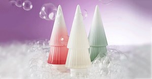 Bubble over with holiday cheer! Gently cleanse and richly hydrate with Skin So Soft Shower Gel in a limited-edition Christmas tree-shaped bottle. Shop with an Avon Representative at Avon.com. | Avon