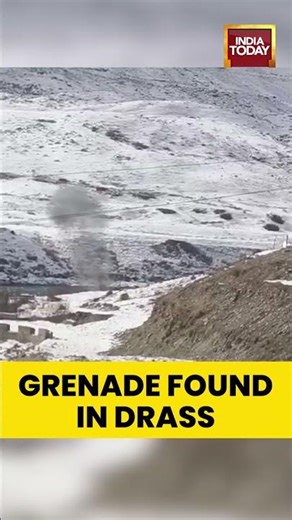 #Ladakh: Old #HandGrenade Found Near #River in #Drass, Safely Neutralised | #indiatoday #shorts