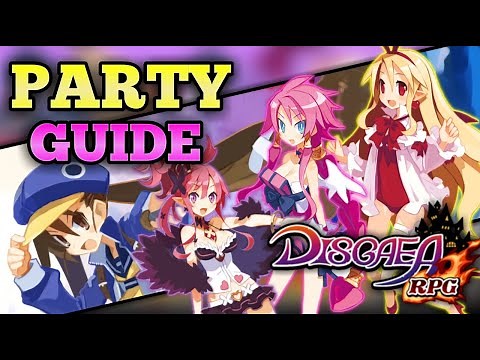 Disgaea rpg - Team/Party Guide, Beginner Party breakdown, team syngergy