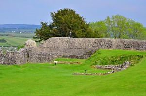 Old Sarum in Salisbury, England