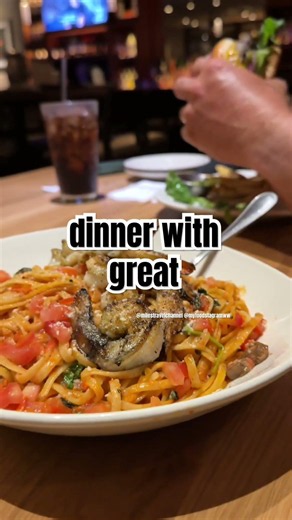 Seafood linguini #florida #fypシ #food #foodie #dinnerideas #linguine #seafood #dinner #bonefishgrill