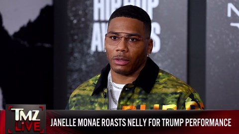 Janelle Monae Blasts Nelly for Trump Performance at Grammys After-Party | TMZ Live