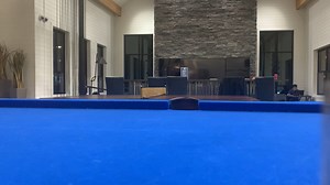 3D printed airless ball is decent for ping pong