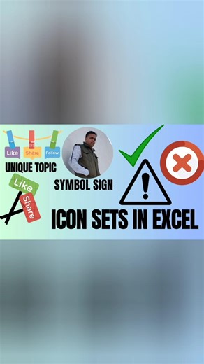 # ICON SETS IN EXCEL