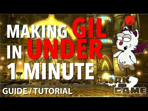 FFXIV making money without trying [Gil Making Guide]