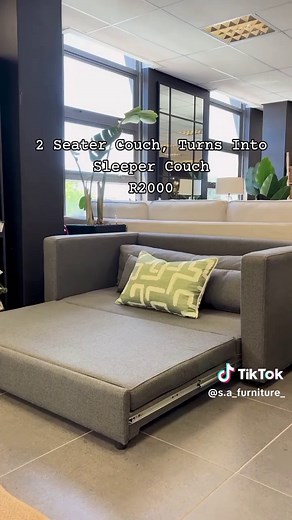 Affordable 2 Seater Couch that Transforms into a Sleeper