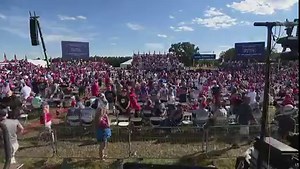 10K views · 418 reactions | Former President Trump is scheduled to speak at a rally in Perry, GA, tonight. Crowds are already starting to form before the event. (: CNN) | Fox Carolina News | Facebook