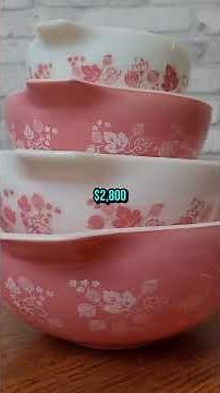 The 5 most expensive Pyrex items in the world #top5 #expensive #pyrex #item