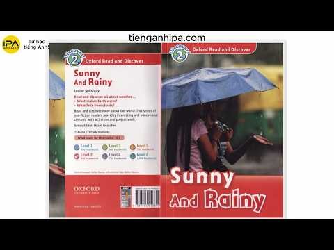 Oxford Read and Discover Level 2 – Sunny And Rainy - Read along with highlighted text