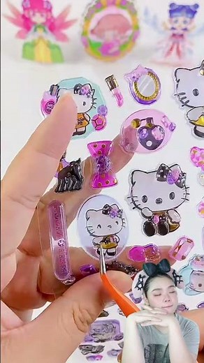 3D Hello Kitty Stickers – So Cute, They Pop