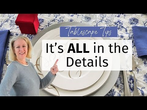 6 Romantic Table Details That Make All the Difference ~ Styling a Romantic Table for 2