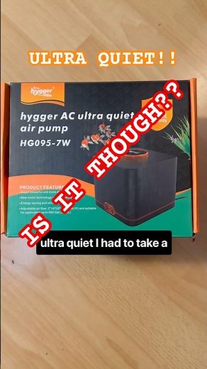 Hygger AC Ultra Quiet Air Pump | is it ultra quiet | BGN Aquariums