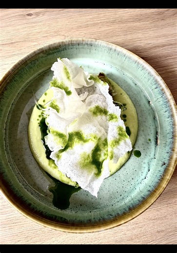 Recette de Merlu avec Crème Avocat-Pomme