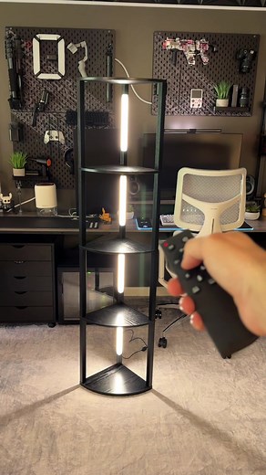 LED Corner Display Shelf Review: A Game Changer for Techy Areas