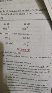 ks. In all four questions of this Section intes from the choice... | Filo