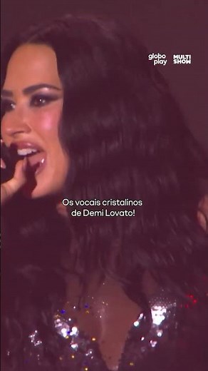 O que a Demi Lovato canta é um ABSURDO! 😱 Que voz! | Rock in Rio 2026 | Música Multishow #Shorts