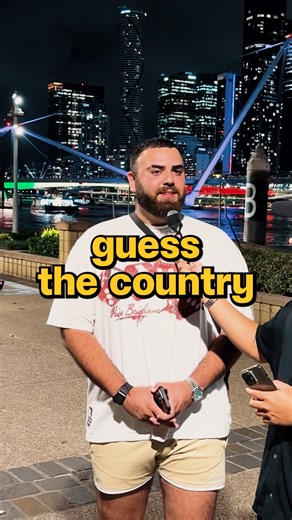Guess the country for a prize...go! 🌍🏴 #trivia #guessing #guessinggame #country #interview #publicinterview #trivia #language #flag #australia | trivago