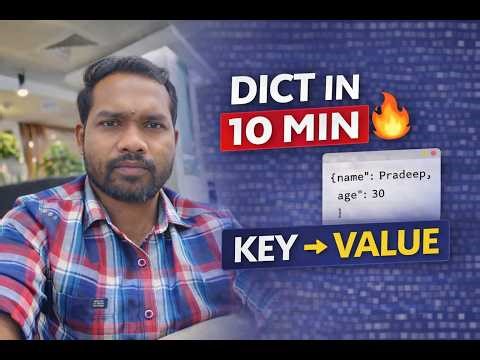 Day 12 - 👉 Why Dictionary is Used Everywhere in Python 🤯 (Key → Value)