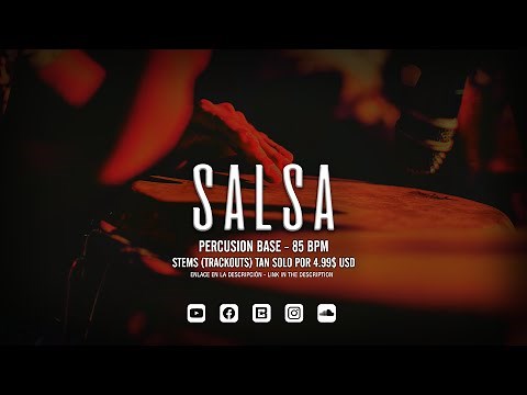 Base de Salsa Romántica | Percusión Instrumental | Barker Music