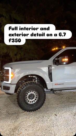 Full interior and exterior detail on a 6.7 f350 | Levi Lambert