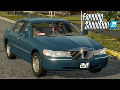 FS22 - 2002 Lincoln Town Car 4.6L V8 - NEW Car mod for Farming Simulator 2022 Roleplay