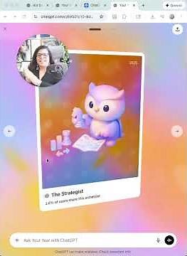 My Year in Review with ChatGPT - Do this NOW: https://www.chatgpt.com/?q=YourYearWithChatGPT