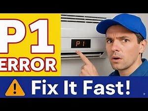 Air Conditioner P1 Error Code 🔍 Easy Fixes, Common Causes & Quick Guide