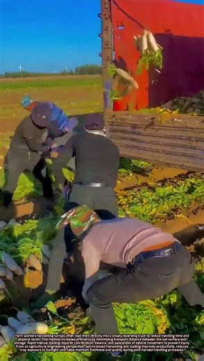Efficient Field Loading of Freshly Harvested Turnips