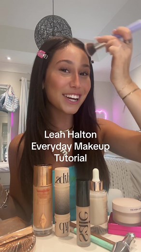 Leah Halton Everyday Makeup Tutorial Transformation