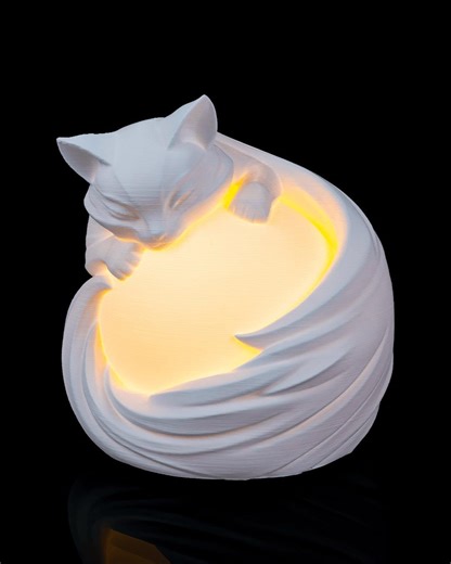 Feline Sphere Table Lamp