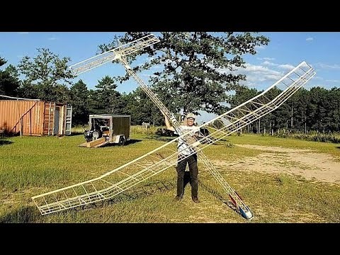 Building the world's biggest rubber powered airplane, pt.1