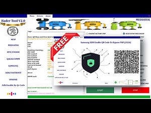 Bader Tool V2.0 Free Unlock & Repair ! MediaTek, Qualcomm, SPD/UniSoc ADB Enabled QR Code Samsung