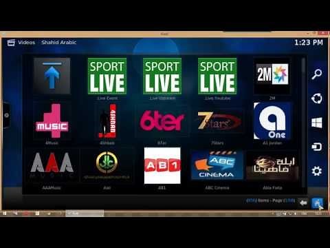 how to watch arabic channels on kodi