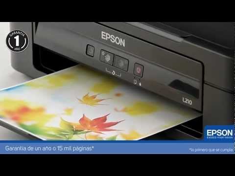 Impresora Multifuncional Epson L210 con Tanque de Tinta