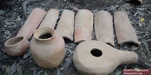 Watch This Guy Make A Kiln And Pottery Out Of A Termites Nest