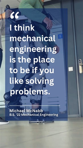 From robotics to medical devices, from aerospace to sustainability—mechanical engineering is where creativity meets real-world impact. Project-based learning, interdisciplinary collaboration, and hands-on experience define the student journey. Whether you're designing a robot that plays fetch or using engineering tools to diagnose disease, there's no limit to where this field can take you. Explore more at engineering.berkeley.edu/exploringengineering and find out how mechanical engineers are pus