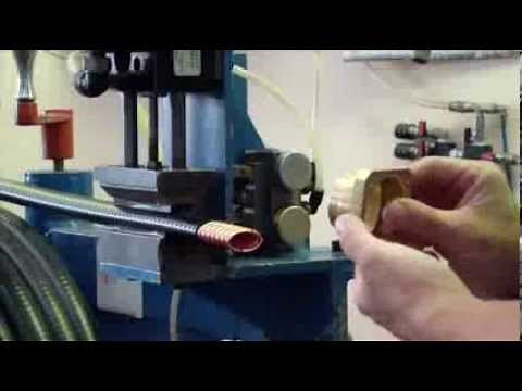 Andrew Flange Installation for Elliptical Waveguide.