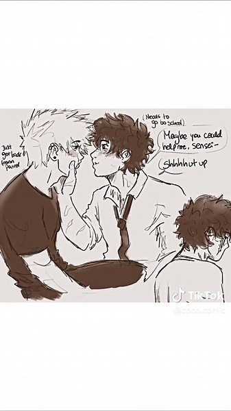 His Soft Side | Bakudeku Comic Dub | Coco Comic | Comic by kyuriart #myheroacademia #bakudeku #mha #kacchan #deku
