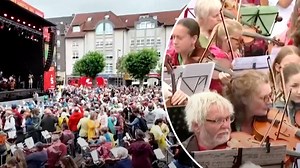1,350 musicians break world record for largest string orchestra with immense ‘Ode to Joy’