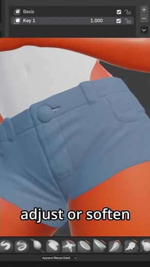 Sculpting with Layers in Blender #blender #blendertutorial