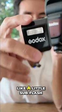 Godox V1 Pro Sub Flash - BETTER feature than I expected (FULL video in description) #offcameraflash