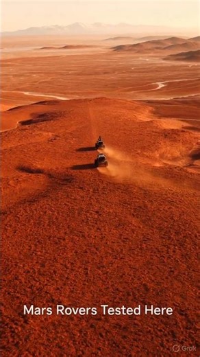 NASA Tests Mars Rovers in This Desert